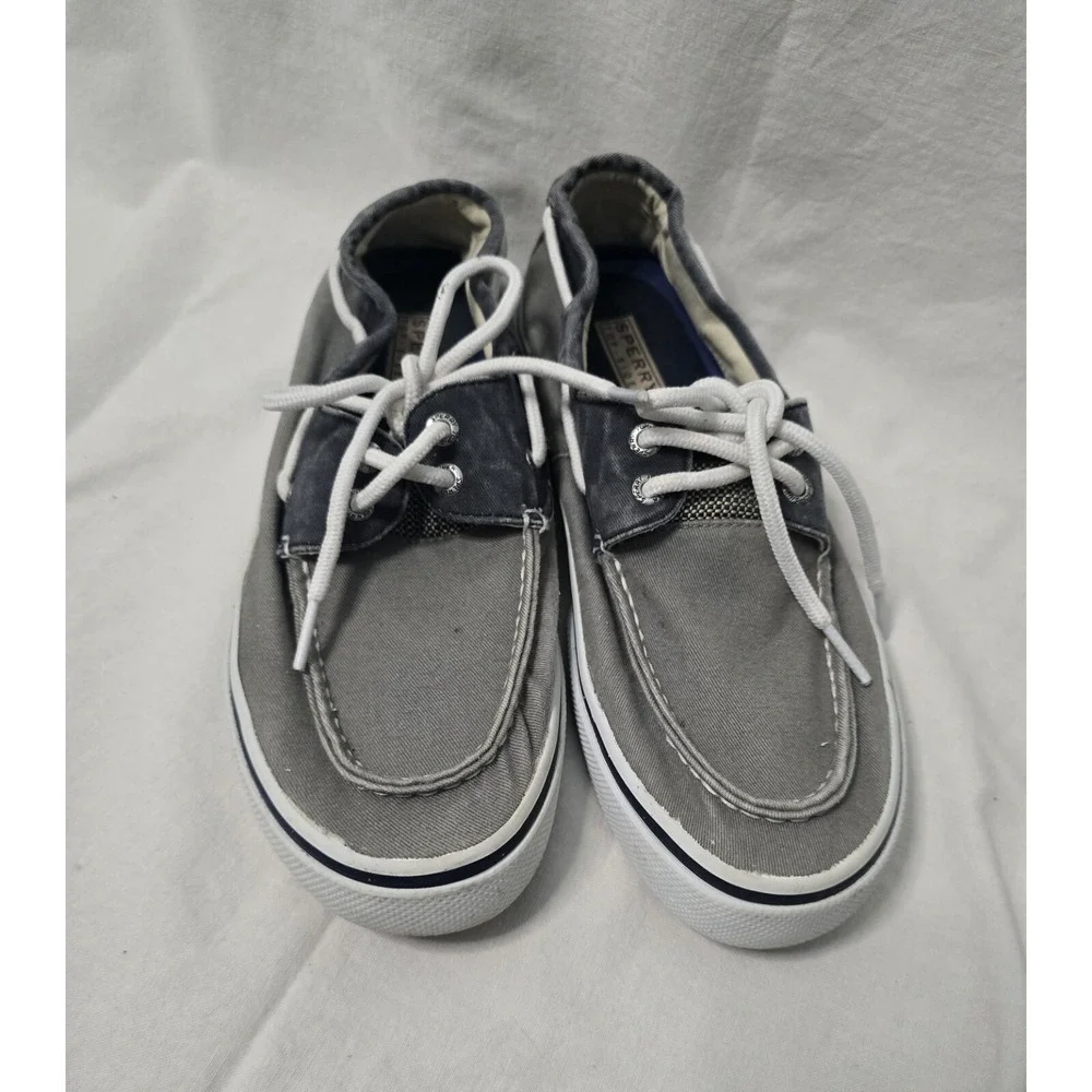 mens‎ sperry boat shoes size 7.5 Grey/Navy